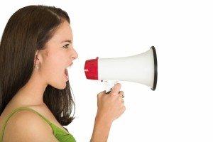 megaphone-girl