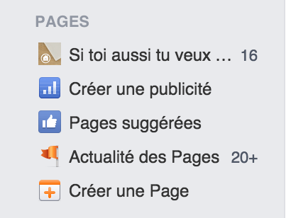 creer une page