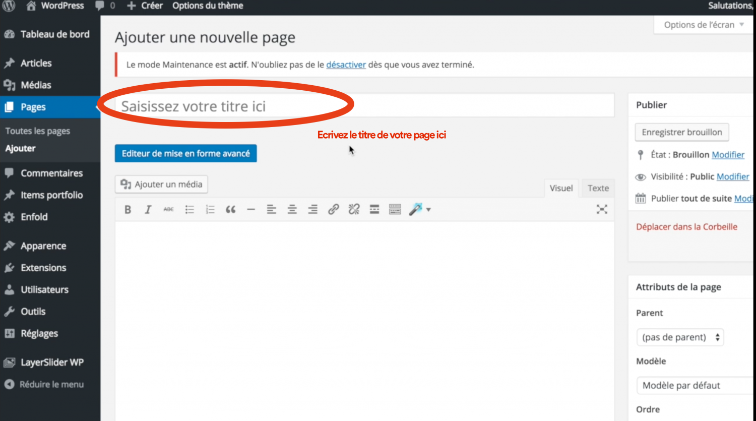 Comment faire son site internet soi-même Partie 3