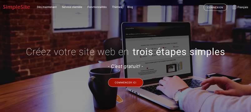 simplesite pour faire un site Internet en quelques minutes