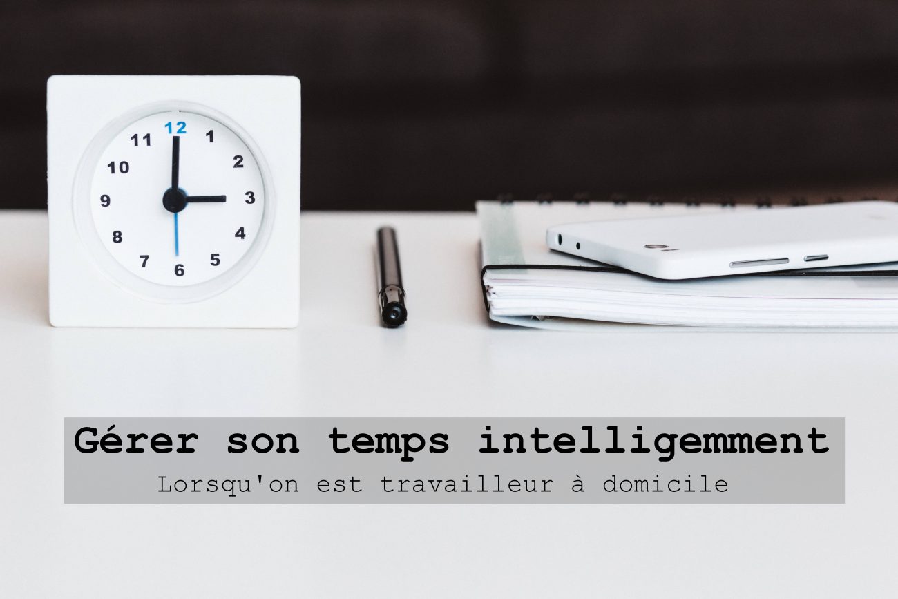 gérer son temps horloge cahier