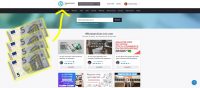 page accueil du site 5euros.com avec des billets de 5 euros
